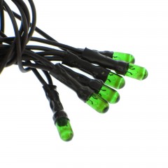 Гирлянда «Метраж» 3,5 м, 50 ламп, 220V, зеленый - Фото 3