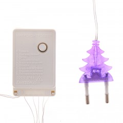 Гирлянда «Метраж» 9 м, LED-100-220V, фиолет - Фото 2