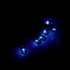 Гирлянда «Метраж» 9 м, 240 ламп, 220V, синий - Фото 4