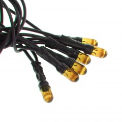 Гирлянда «Метраж» 9 м, 240 ламп, 220V, желтый - Фото 3