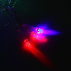 Гирлянда «Метраж» 9 м, LED-100-220V, красный-зеленый/красный-синий - Фото 3