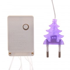 Гирлянда «Метраж» 20 м, LED-200-220V, фиолет - Фото 2