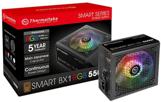 Блок питания Thermaltake BX1 RGB 550W