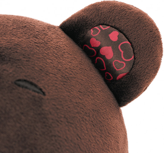 Игрушка мягкая «Мишка Choco с сердцем»