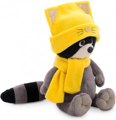 Игрушка мягкая «Енотик Дэнни в шапке-котёнок» - Фото 2