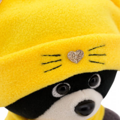 Игрушка мягкая «Енотик Дэнни в шапке-котёнок» - Фото 6