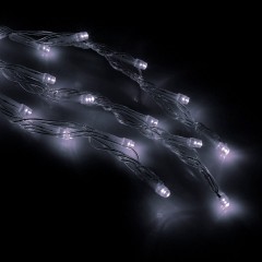 Гирлянда «Дождь» 2х1,5 м, LED-400-220V, белый - Фото 4
