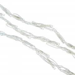 Гирлянда «Дождь» 2х1,5 м, LED-400-220V, бело-синий - Фото 3