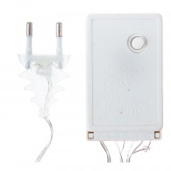 Гирлянда «Дождь» 2х1,5 м, LED-400-220V, бело-синий - Фото 2