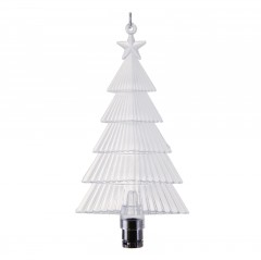 Подвеска световая «Елочка», 10 см, 1 LED - Фото 1