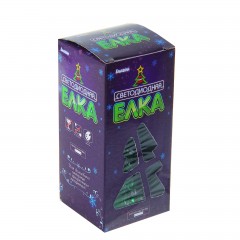 Игрушка световая «Елочка загадка» 13 см, зеленый, 1 LED, мультицвет - Фото 1