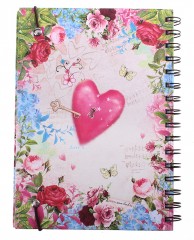 Ежедневник в твердой обложке на гребне «Любовь» 96 листов - Фото 2