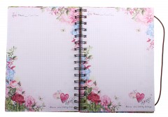 Ежедневник в твердой обложке на гребне «Любовь» 96 листов - Фото 1