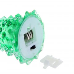Игрушка световая «Елочка со звездой» 13,5 см, зеленый, 1 LED, мультицвет - Фото 2