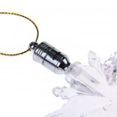Подвеска световая «Снежинка талая», 1 LED, мультицвет - Фото 2