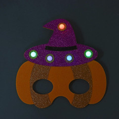 Маска карнавальная с диодом «Тыковка» - Фото 2