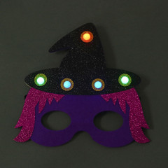 Маска карнавальная с диодом «Ведьмочка» - Фото 2