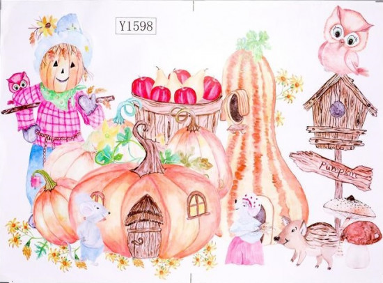 Наклейка интерьерная