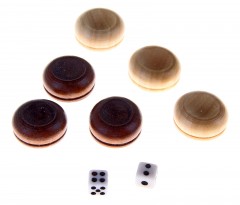 Нарды малые «Охотники на привале» (40×20 см) - Фото 1