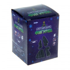 Игрушка световая «Снеговик-звезда», 1 LED, мультицвет - Фото 1