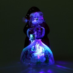 Игрушка световая «Дед мороз-мудрец», 1 LED, мультицвет - Фото 3