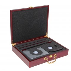 Набор для гольфа в деревянном кейсе - Фото 2