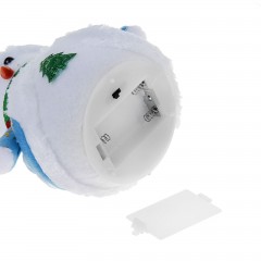 Игрушка световая «Снеговик с елкой», 18х27 см, 1 LED, мультицвет - Фото 1