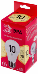 Лампа светодиодная Эра A60-10W-827-E27 R - Фото 1