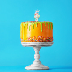 Свеча для торта «Цифра 5» - Фото 2