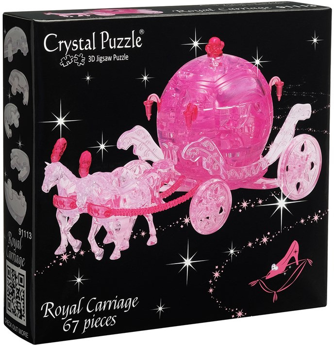 3D головоломка «Королевская карета» | Crystal Puzzle | Фото 1
