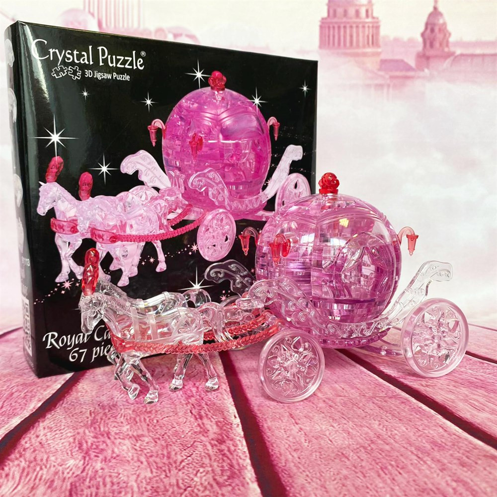 3D головоломка «Королевская карета» | Crystal Puzzle | Фото 2