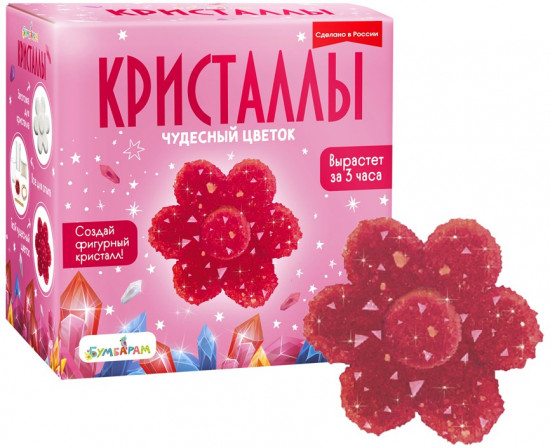 Набор для экспериментов «Цветок красный»