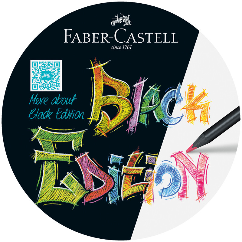 Набор цветных карандашей «Black Edition» | Playing&Learning | Faber-Castell | Фото 3