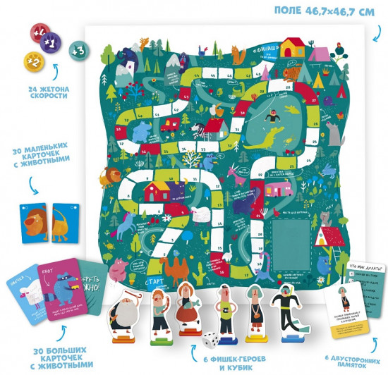 Игра настольная «Озвереть можно»