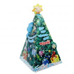 Ёлка-пирамидка с колокольчиками «Новогодние пожелания» - Фото 6