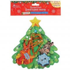 Ёлка для детского творчества «Зверята» - Фото 1