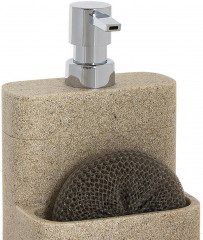 Дозатор для моющего средства с губкой - Фото 1