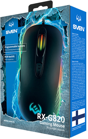 Мышь игровая Sven RX-G820