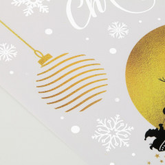 Наклейка витражная «Санта» - Фото 2