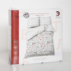 Комплект постельного белья «Xmas cat» - Фото 4