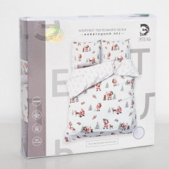 Комплект постельного белья «Новогодний лес» - Фото 4