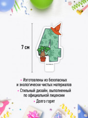 Свеча для торта - Фото 1