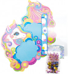 Набор для изготовления игрушки-шейкера «Чудо-единорог» - Фото 2