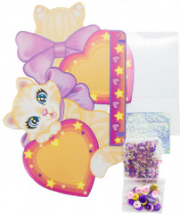 Набор для изготовления игрушки-шейкера «Чудо-киса» - Фото 2