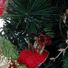 Ёлка декоративная «Новогодние листочки» - Фото 1