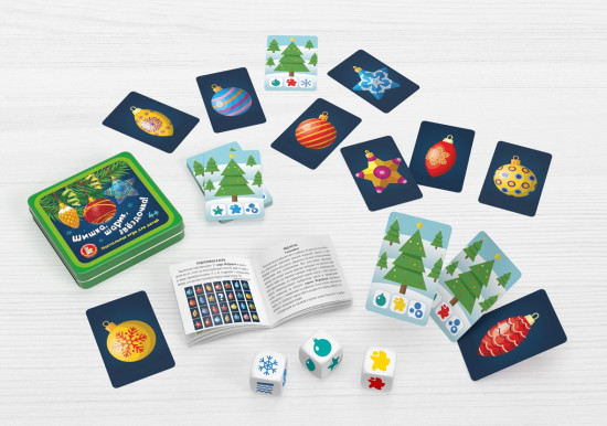Игра настольная «Шишки, шарик, звездочка»