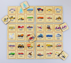 Лото деревянное «Транспорт» - Фото 2