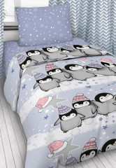 Комплект постельного белья «Зимние забавы» - Фото 2