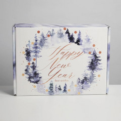 Коробка складная «Happy New Year» - Фото 1
