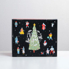 Коробка складная «Happy New Year» - Фото 2